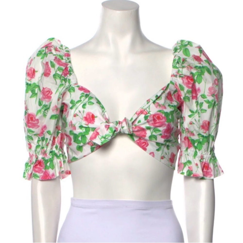 HILLHOUSE Floral top size‎ Small